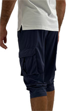 Load image into Gallery viewer, Cargo Long Shorts Navy