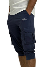 Load image into Gallery viewer, Cargo Long Shorts Navy