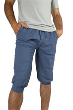 Load image into Gallery viewer, Greyish-Blue Straight Cuffed Dual Zip