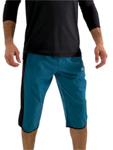 Load image into Gallery viewer, Hybrid Shorts Teal Blue