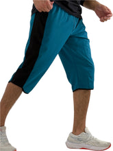 Load image into Gallery viewer, Hybrid Shorts Teal Blue