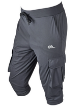 Load image into Gallery viewer, Cargo Long Shorts Dark Grey