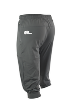 Load image into Gallery viewer, Grey Straight Cuffed Dual Zip