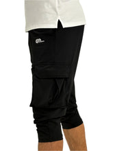Load image into Gallery viewer, Tapered Cargo Active Black
