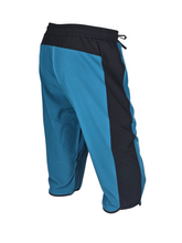 Load image into Gallery viewer, Long Swim Shorts Teal Blue
