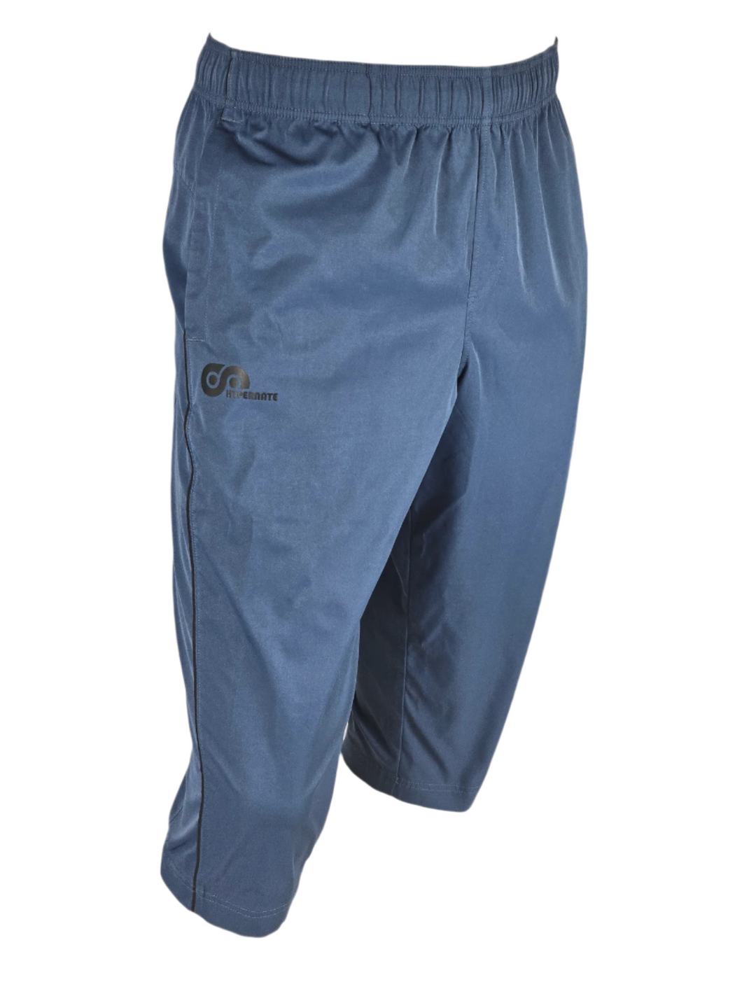 Straight Cut Navy Long Shorts