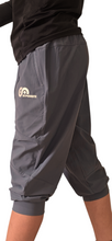 Load image into Gallery viewer, KIDS Grey Dual Zip Shorts
